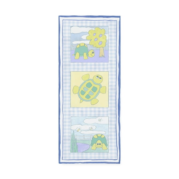 Trademark Fine Art 'Turtle Trio Childrens Art' Canvas Art by Megan Meagher