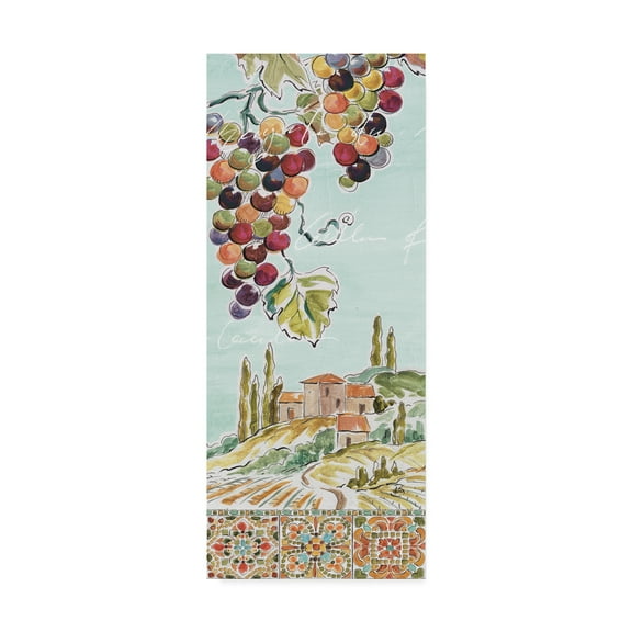 Trademark Fine Art 'Tuscan Breeze IV' Canvas Art by Daphne Brissonnet