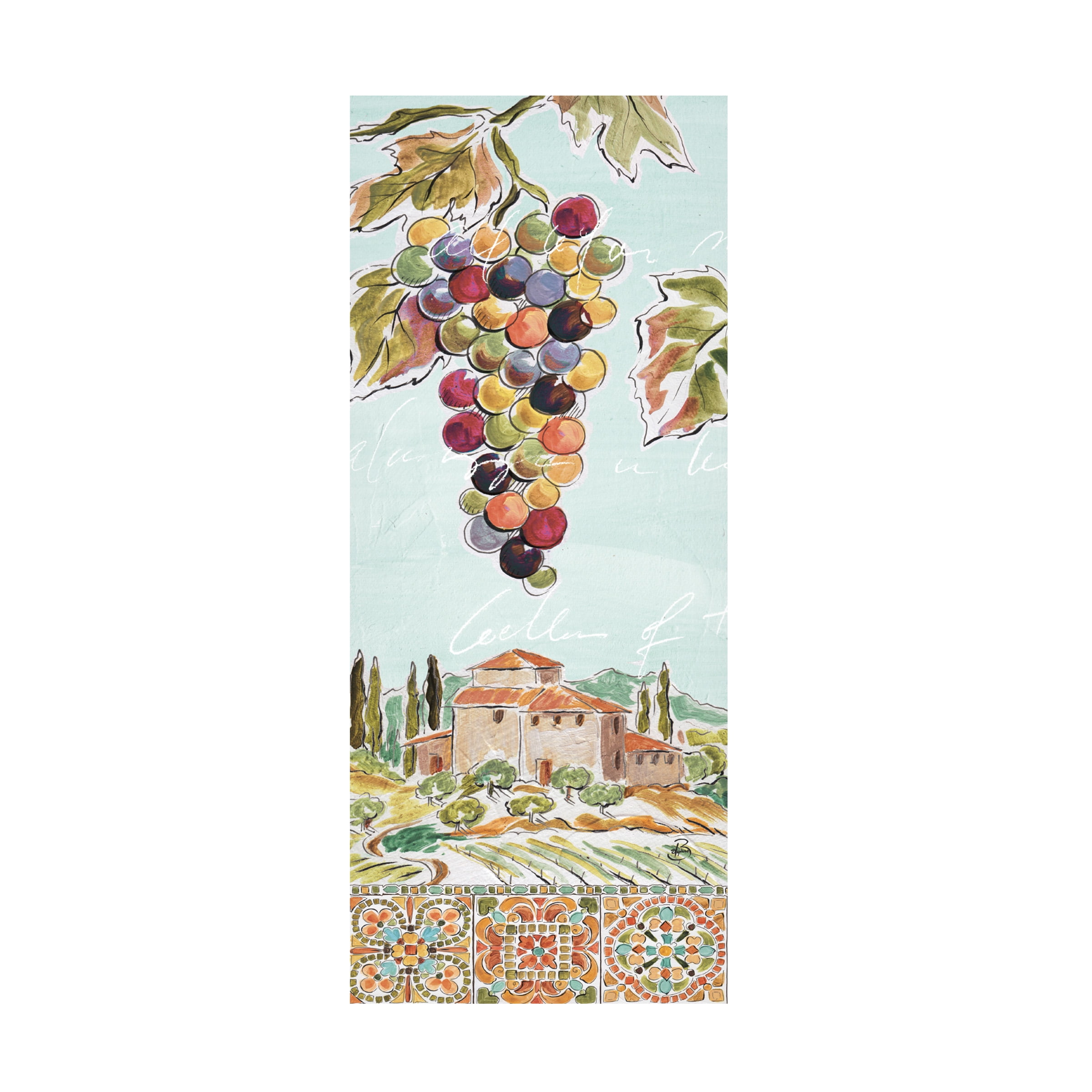 Trademark Fine Art 'Tuscan Breeze V' Canvas Art by Daphne Brissonnet