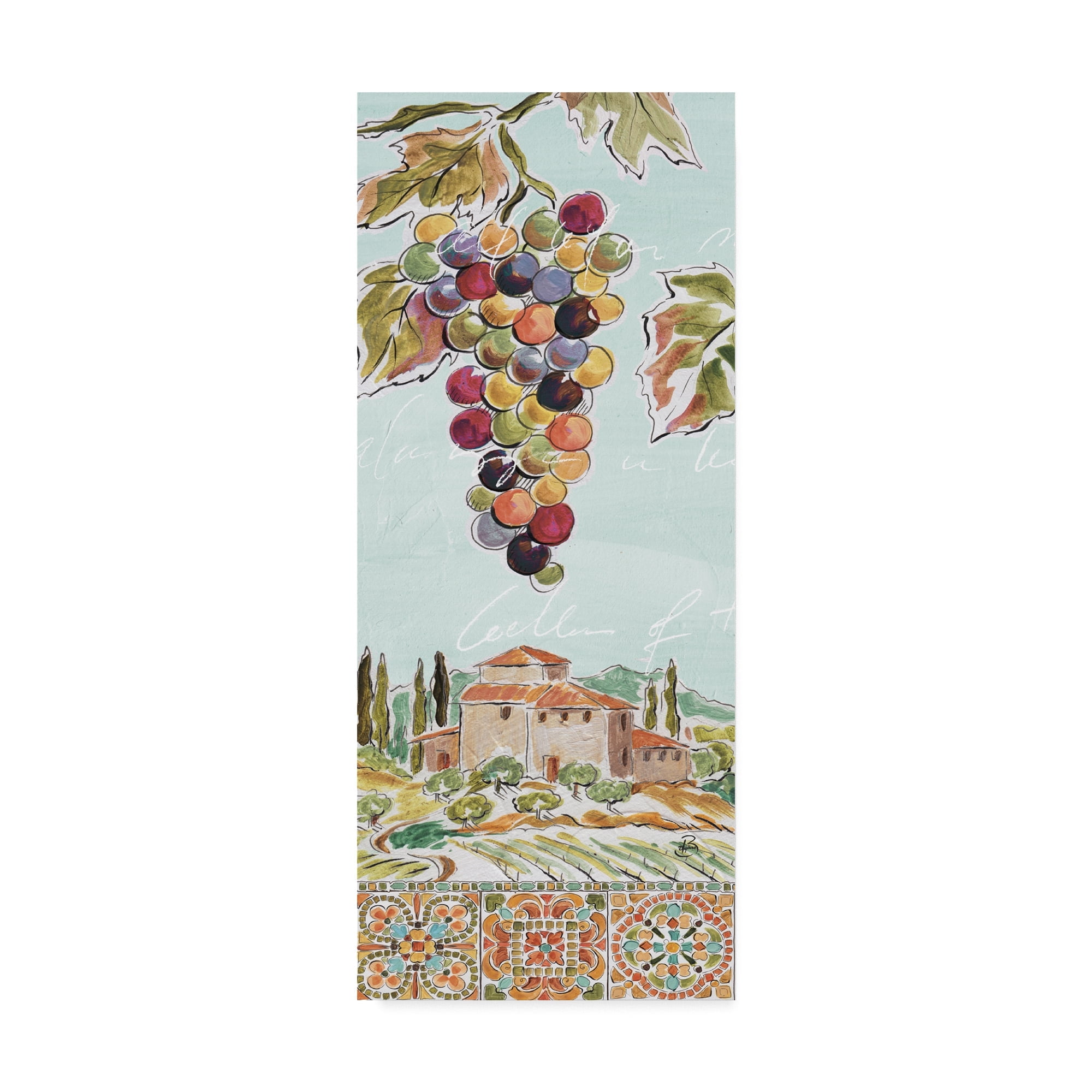 Trademark Fine Art 'Tuscan Breeze V' Canvas Art by Daphne Brissonnet