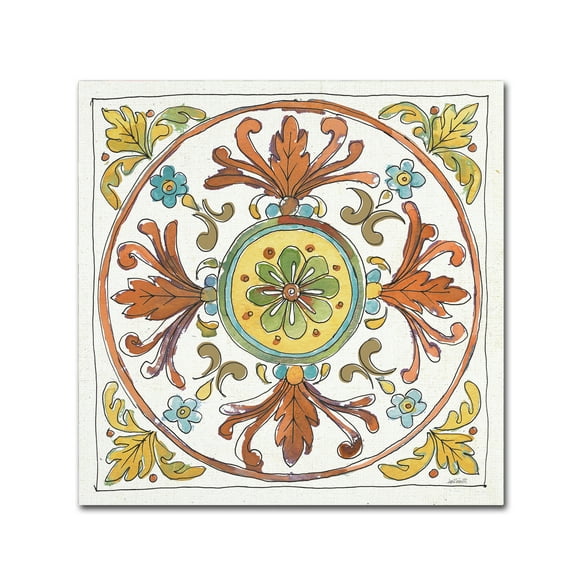 Trademark Fine Art 'Tuscan Elegance IX' Canvas Art by Anne Tavoletti