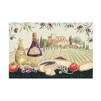 Trademark Fine Art 'Tuscan Flavor I' Canvas Art by Daphne Brissonnet