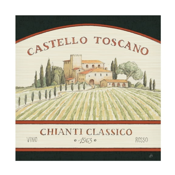 Trademark Fine Art 'Tuscan Flavor IV' Canvas Art by Daphne Brissonnet