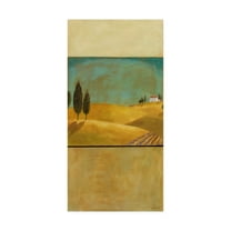 Trademark Fine Art 'Tuscan Landscape 3' Canvas Art by Pablo Esteban