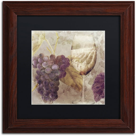 Trademark Fine Art "Tuscany Dreams I" Canvas Art by Color Bakery Black Matte, Wood Frame