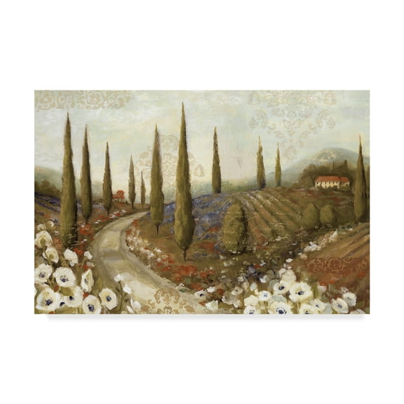 Trademark Fine Art 'Tuscany Fields I' Canvas Art by Lisa Audit