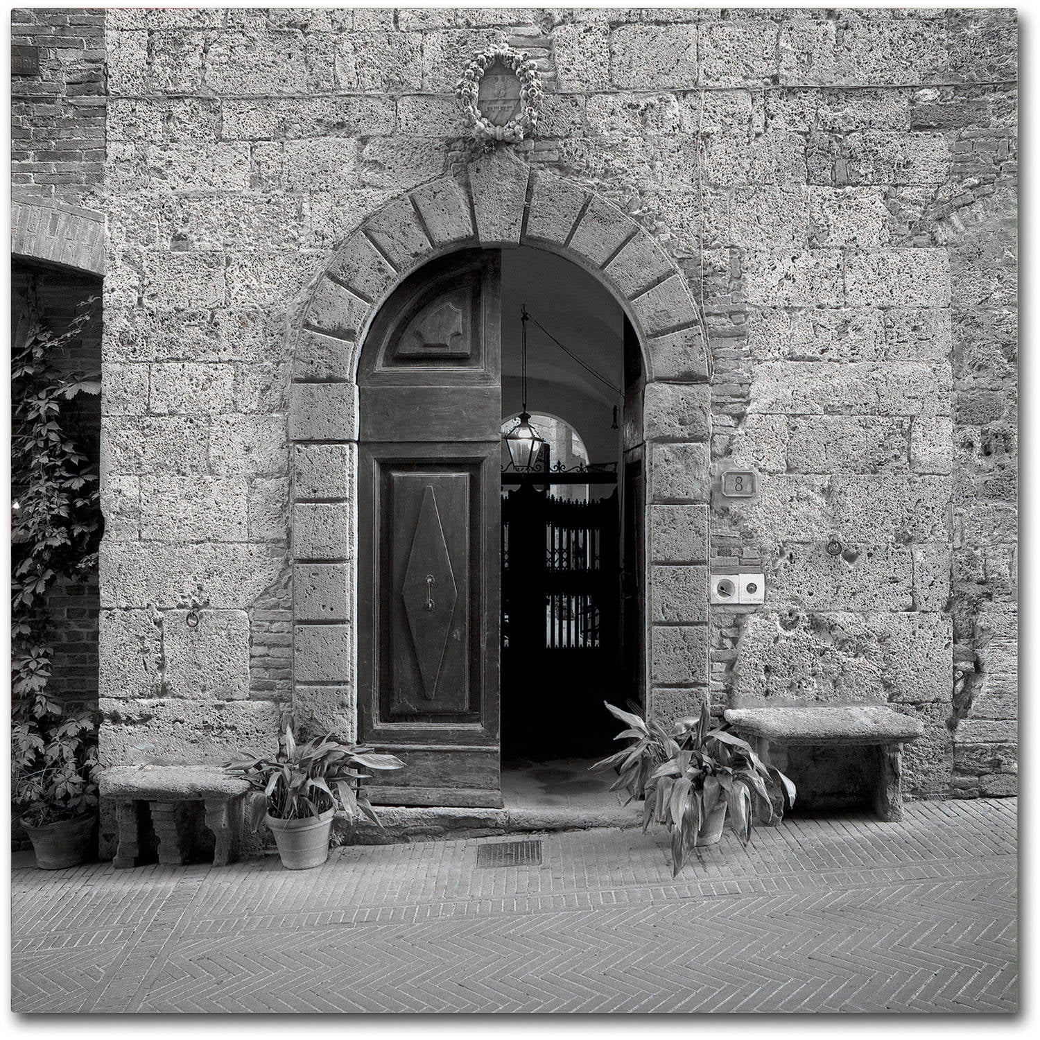 Trademark Fine Art "Tuscany I" Canvas Art by Alan Blaustein