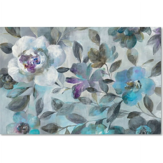 Trademark Fine Art "Twilight Flowers Crop" Canvas Art by Danhui Nai