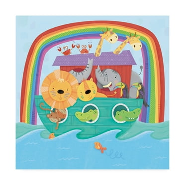 Trademark Fine Art 'Two By Two Ark' Canvas Art by Holli Conger