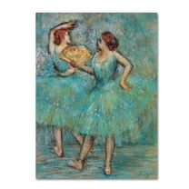 Trademark Fine Art 'Two Dancers' Canvas Art by Degas