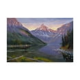 thumbnail image 1 of Trademark Fine Art 'Two Medicine Lake' Canvas Art by Allen Jimmerson, 1 of 3