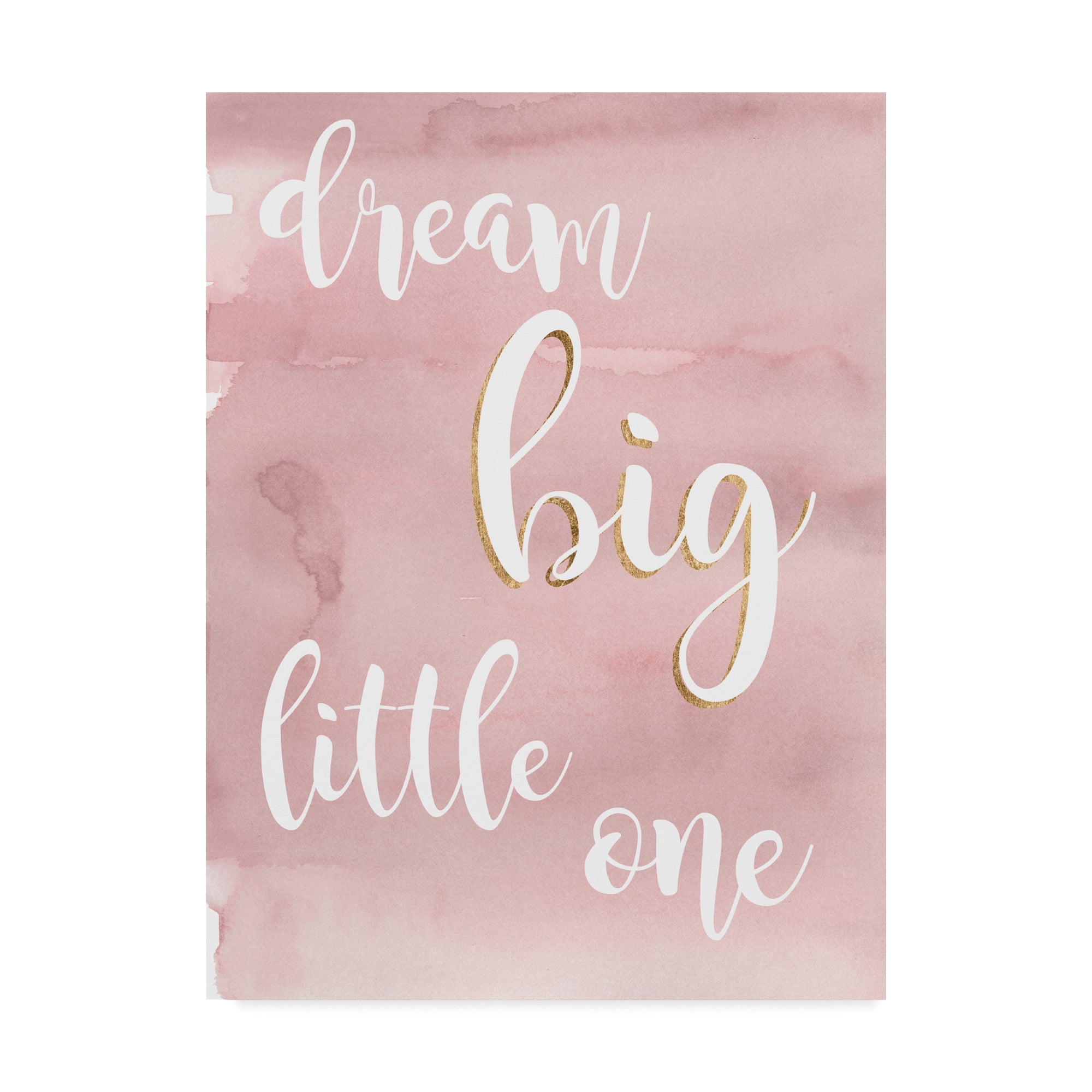 Trademark Fine Art Typography Canvas Art ' Baby Girl Iv ' by Studio W