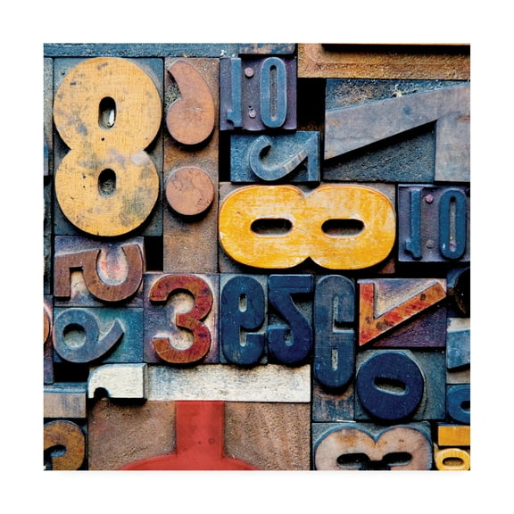 Trademark Fine Art 'Typography Photography 12' Canvas Art by Holli Conger