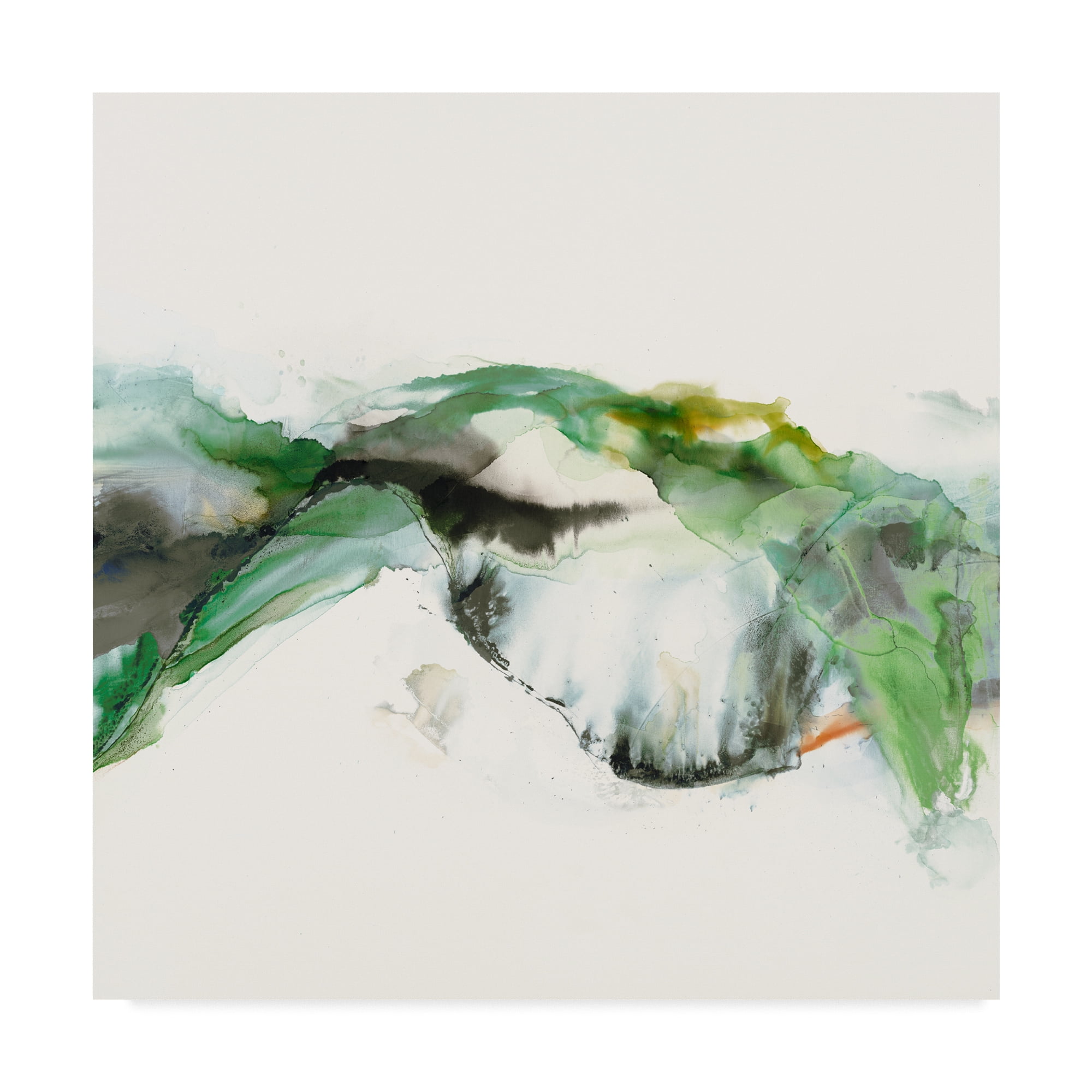 Trademark Fine Art 'UA CH Green Terrain I' Canvas Art by Sisa Jasper
