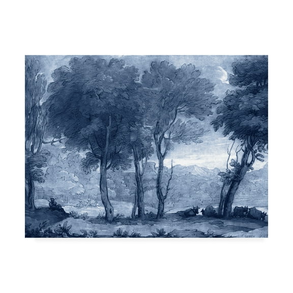 Trademark Fine Art 'UA CH Pastoral Toile I' Canvas Art by Claude Lorrain