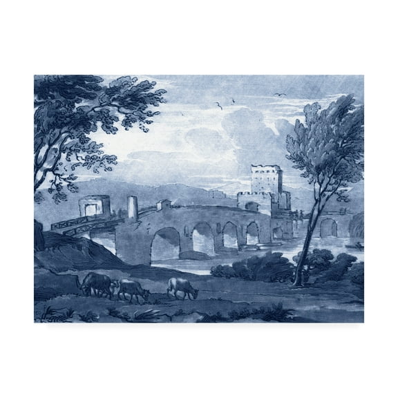 Trademark Fine Art 'UA CH Pastoral Toile III' Canvas Art by Claude Lorrain