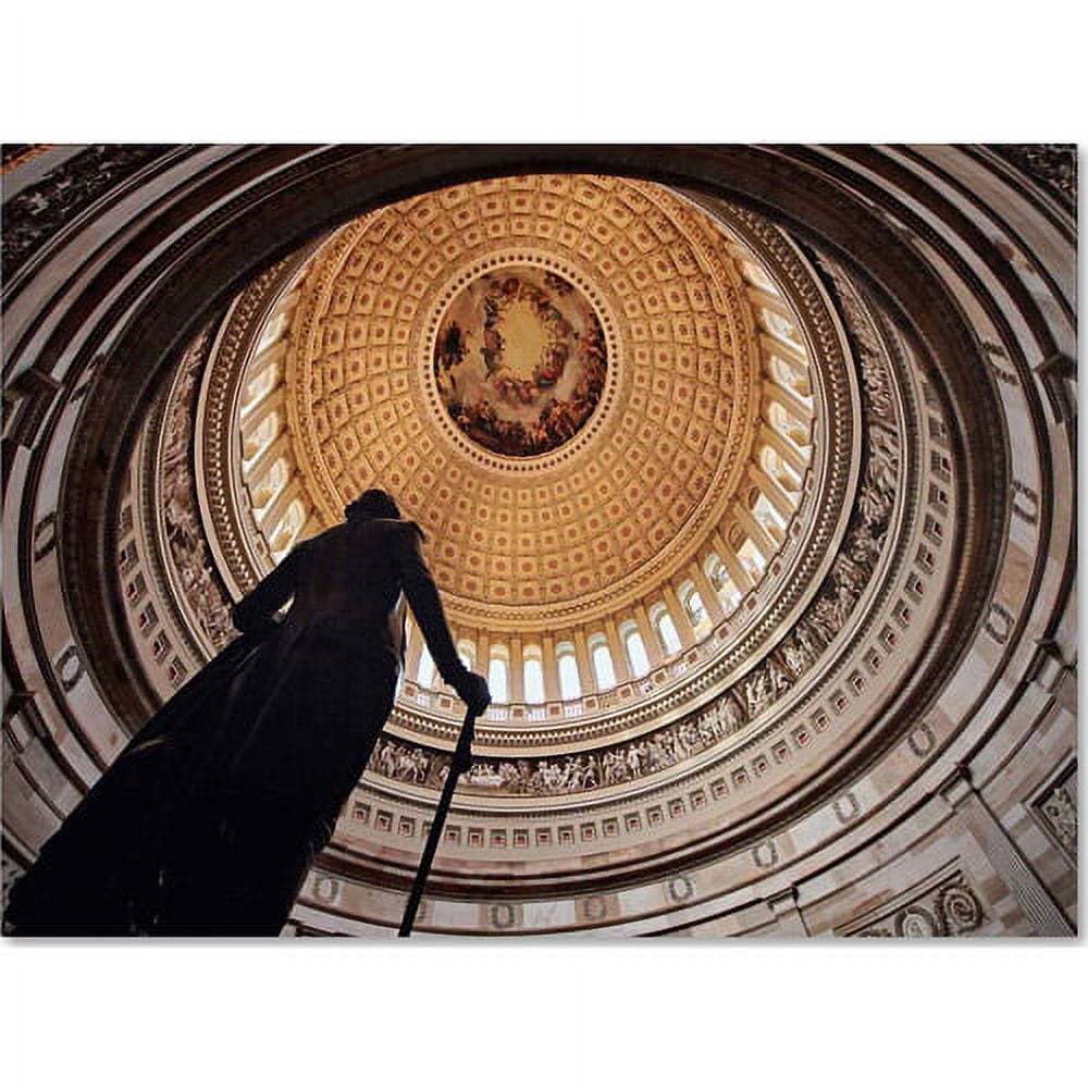 US Capitol Rotunda Gallery-Wrapped Canvas Art by Gregory O'Hanlon