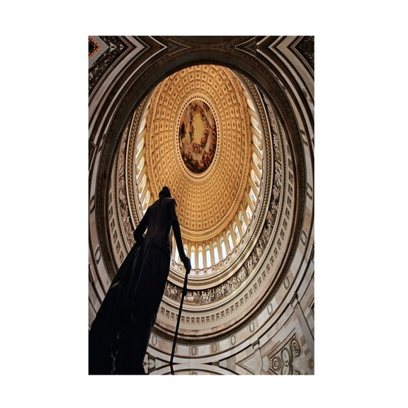 Trademark Fine Art Gregory O'Hanlon US Capitol Rotunda Canvas Wall Art - 14x19