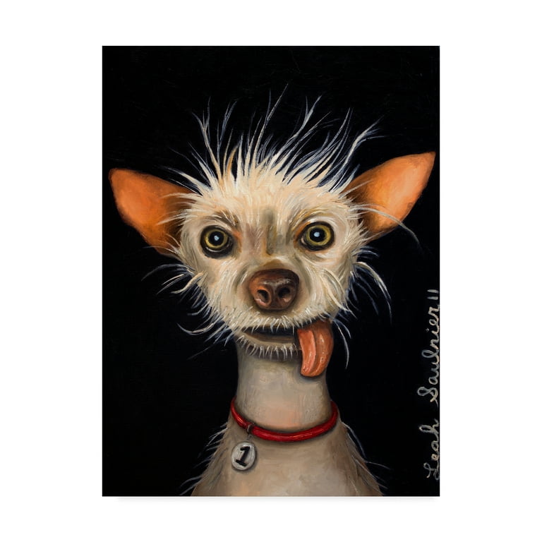 ugly dog painting