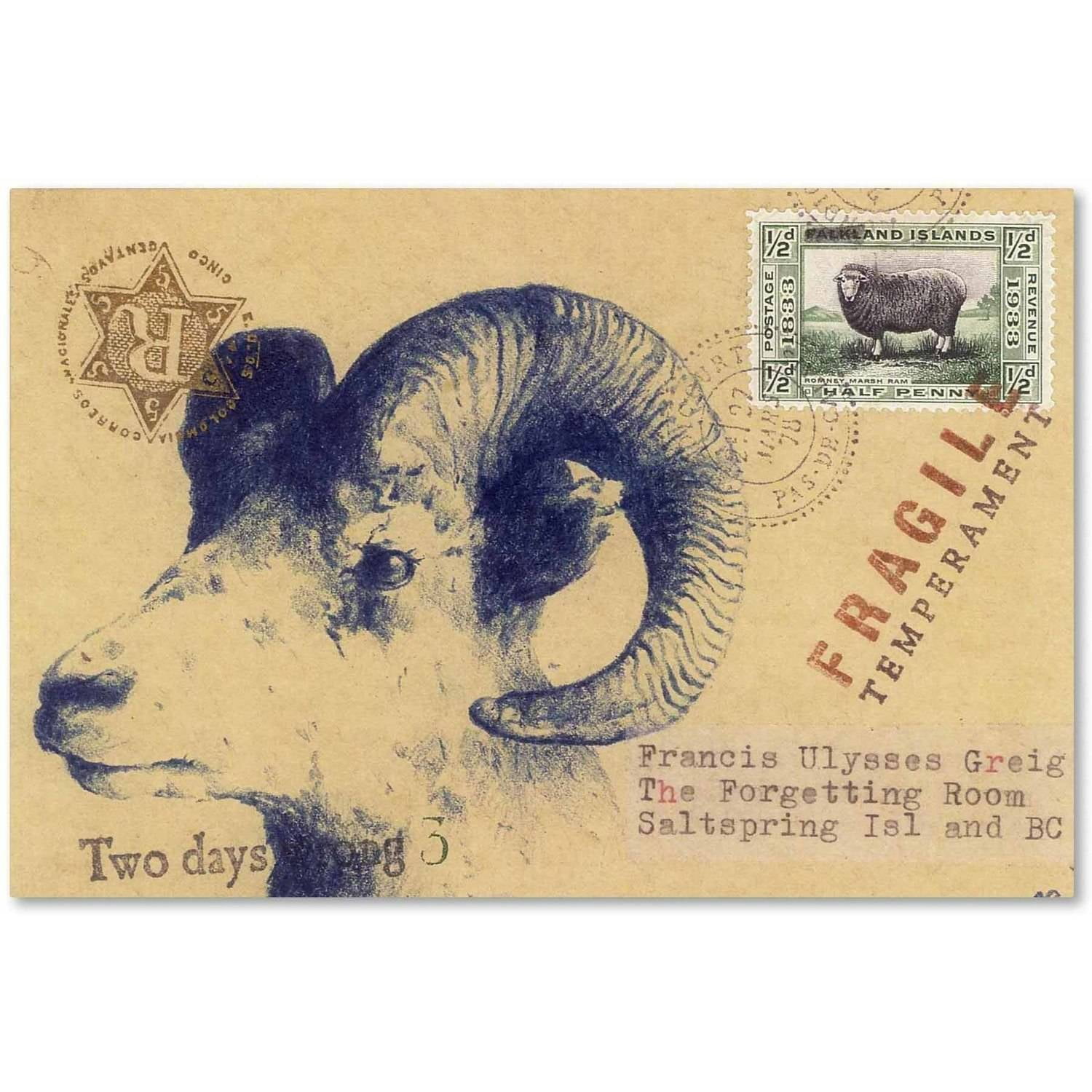Trademark Fine Art 'Ulysses' Canvas Art by Nick Bantock