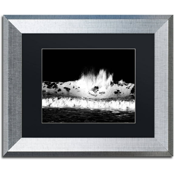 Trademark Fine Art "Unbreakable" Canvas Art by Philippe Sainte-Laudy Black Matte, Silver Frame