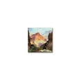 thumbnail image 1 of Trademark Fine Art "Under The Red Wall" Canvas Wall Art by Thomas Moran, 1 of 5