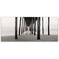 Trademark Fine Art "Under the Pier" Canvas Art by Gregory O'Hanlon