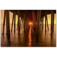 thumbnail image 1 of Trademark Fine Art 'Under the Pier' Canvas Art by Michael Blanchette Photography, 1 of 3