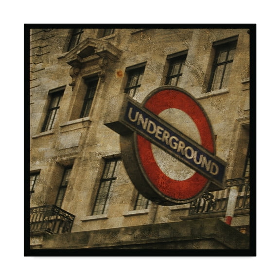 Trademark Fine Art 'Underground' Canvas Art by John W. Golden