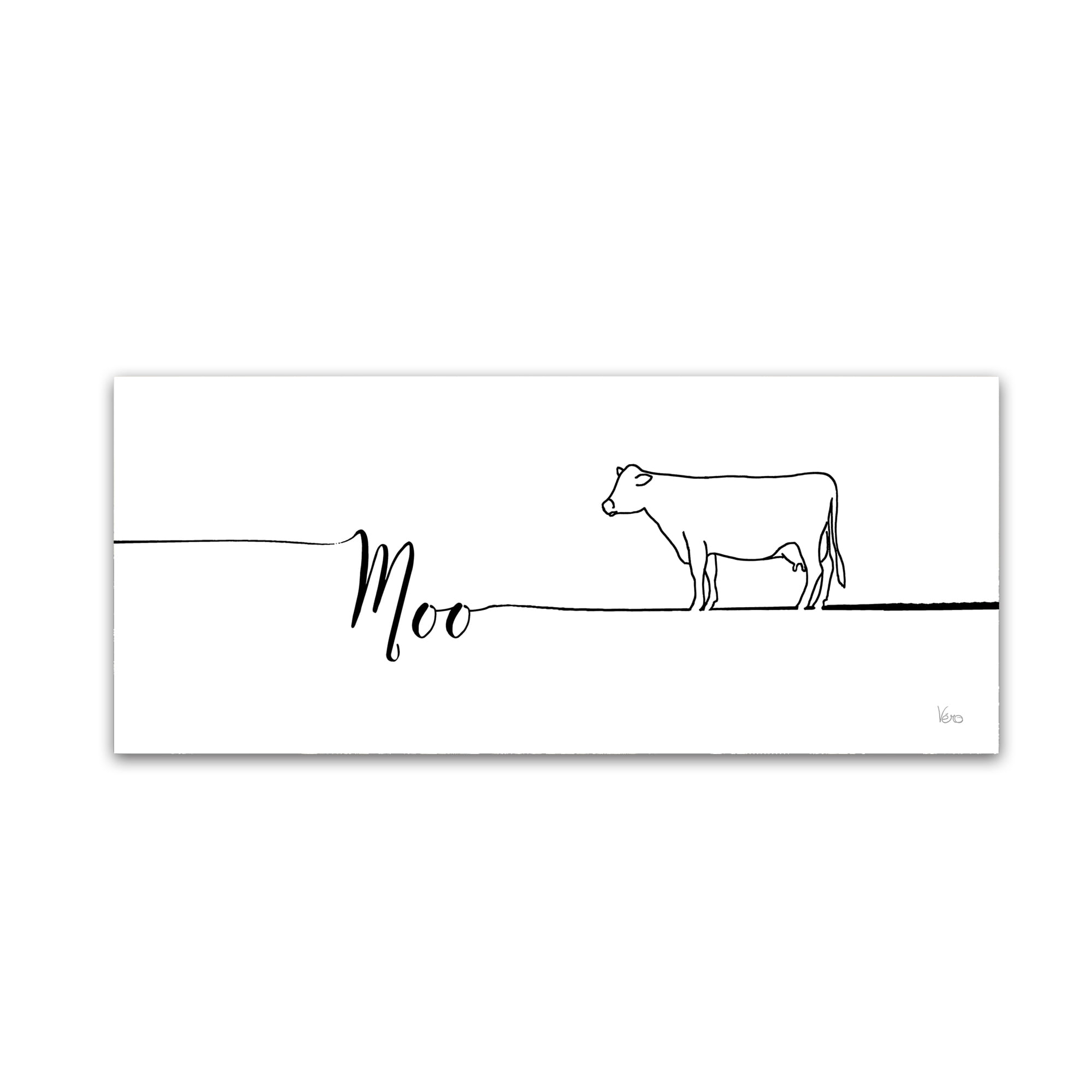 Trademark Fine Art 'Underlined Farm III' Canvas Art by Veronique Charron
