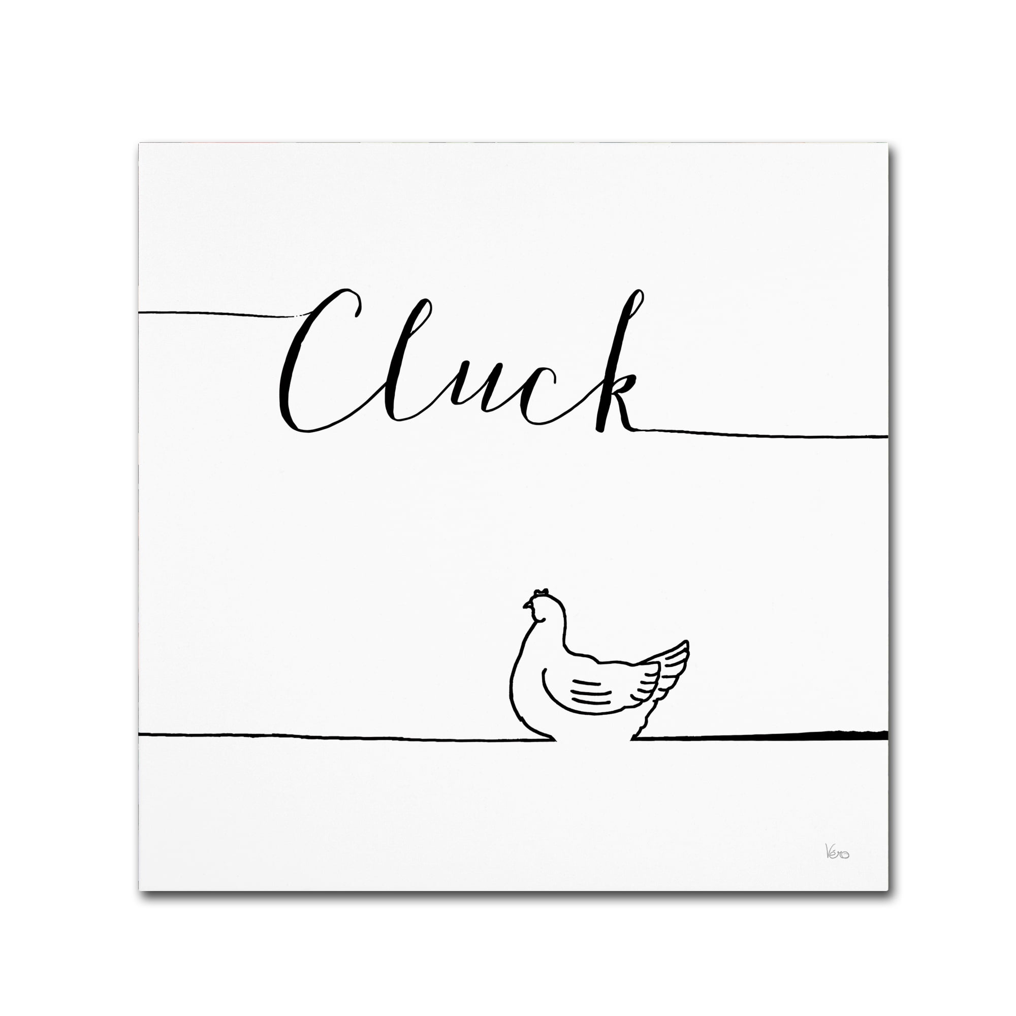 Trademark Fine Art 'Underlined Farm VIII' Canvas Art by Veronique Charron