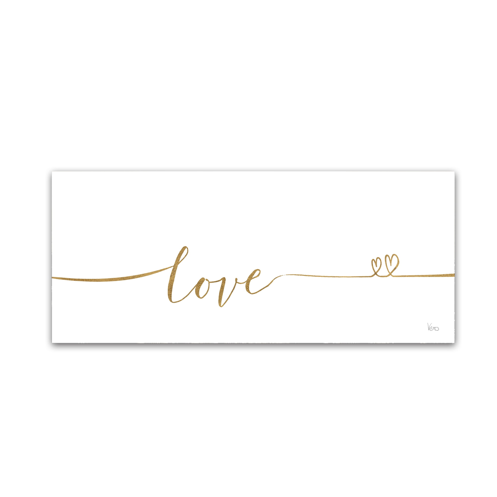 Trademark Fine Art 'Underlined Thoughts I' Canvas Art by Veronique Charron
