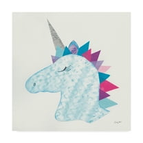Trademark Fine Art 'Unicorn Power II' Canvas Art by Courtney Prahl