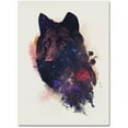 thumbnail image 1 of Trademark Fine Art 'Universal Wolf' Canvas Art by Robert Farkas, 1 of 3