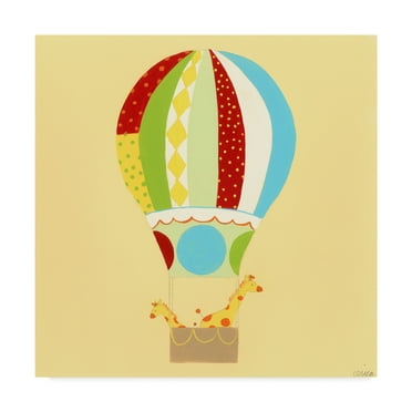 Trademark Fine Art 'Up Up and Away II' Canvas Art by June Erica Vess