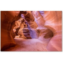 Trademark Fine Art "Upper Antelope Canyon" Canvas Art by Pierre Leclerc