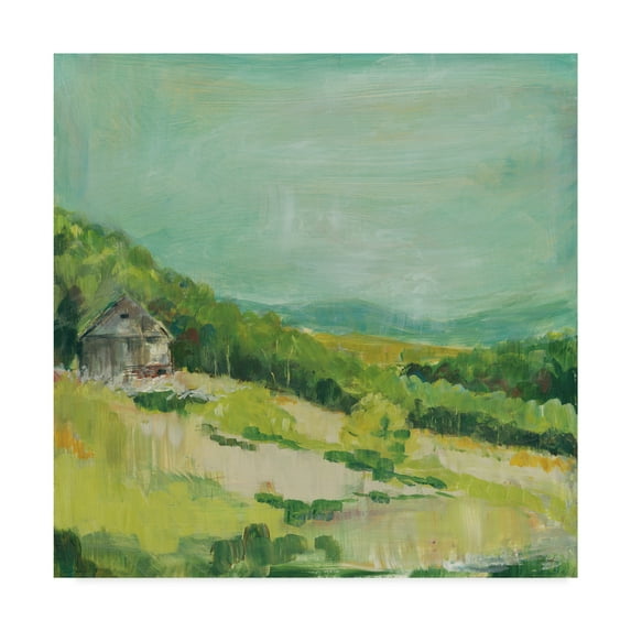 Trademark Fine Art 'Upper Fields' Canvas Art by Sue Schlabach