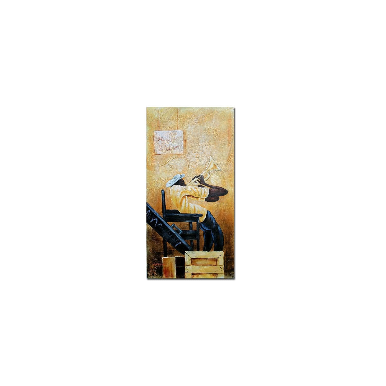 Trademark Fine Art "Urban Jazz" Canvas Art by Antonio