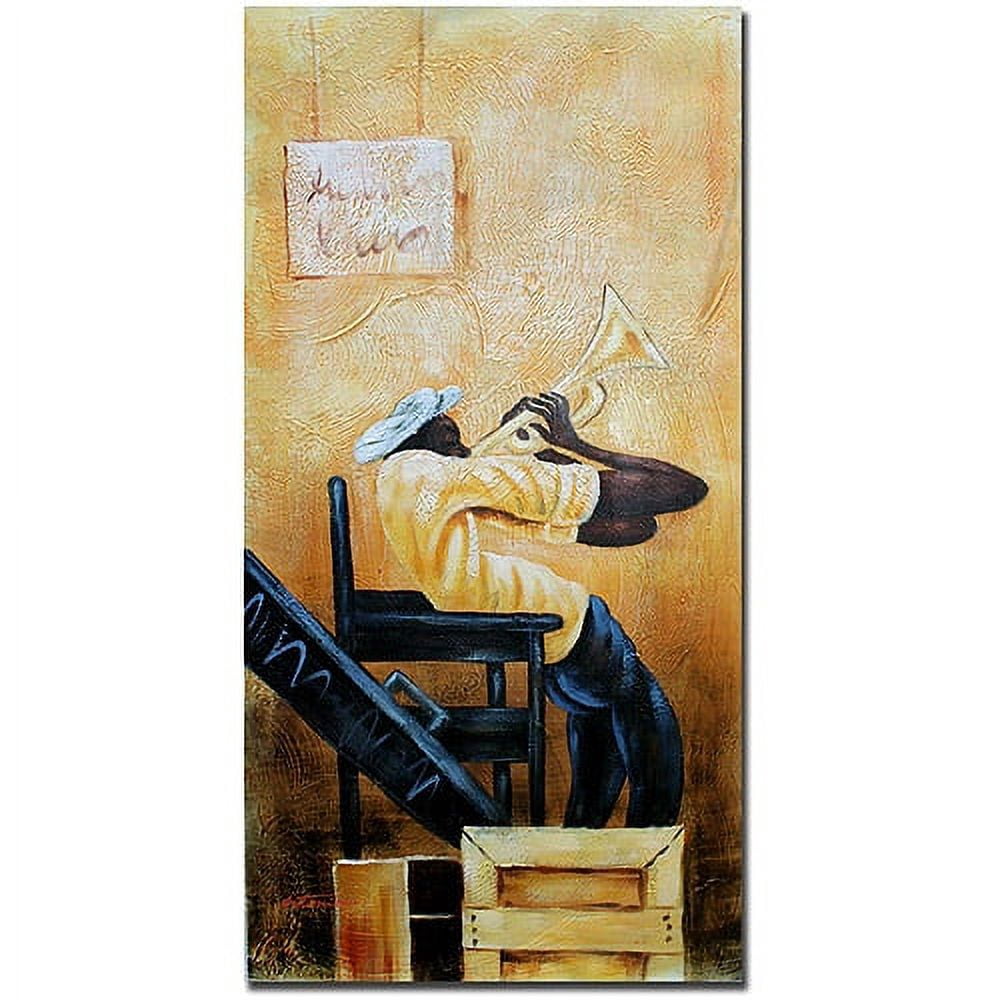 Trademark Fine Art "Urban Jazz" Canvas Art by Antonio
