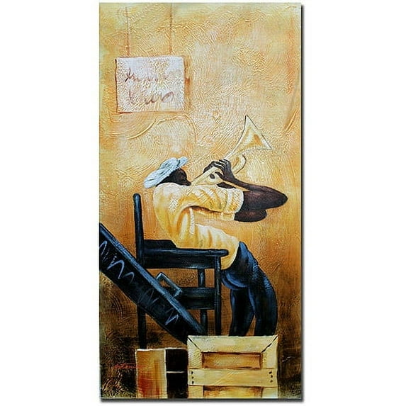 Trademark Fine Art "Urban Jazz" Canvas Art by Antonio