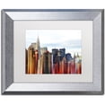 thumbnail image 1 of Trademark Fine Art "Urban Stretch NYC III" Canvas Art by Philippe Hugonnard, White Matte, Silver Frame, 1 of 4