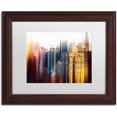 thumbnail image 1 of Trademark Fine Art "Urban Stretch NYC VI" Canvas Art by Philippe Hugonnard, White Matte, Wood Frame, 1 of 1