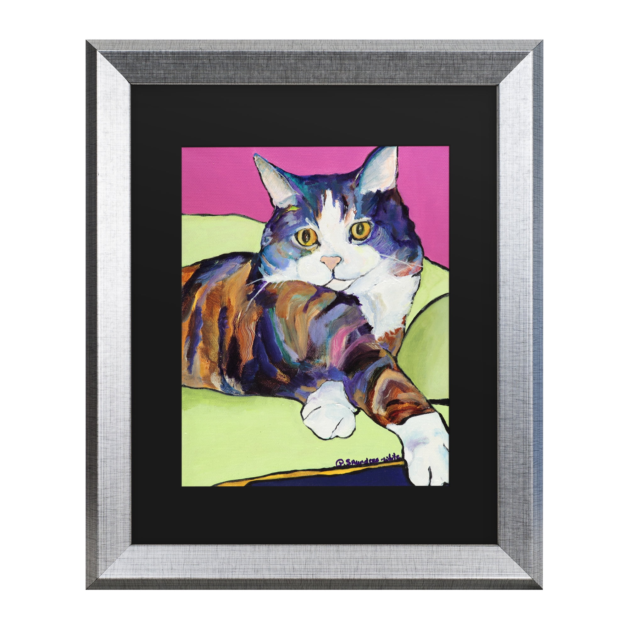 Trademark Fine Art 'Ursula' Canvas Art by Pat Saunders-White