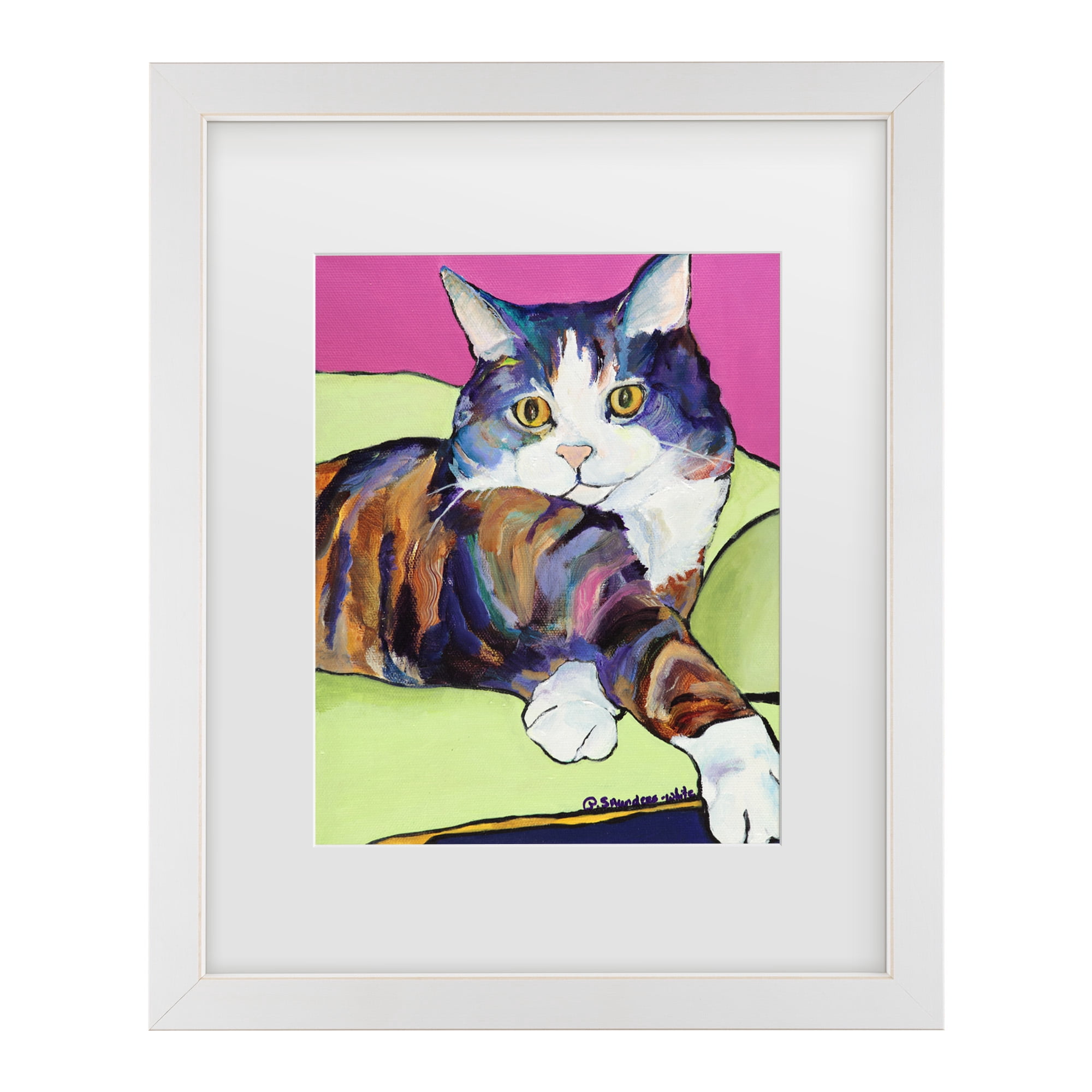 Trademark Fine Art 'Ursula' Canvas Art by Pat Saunders-White