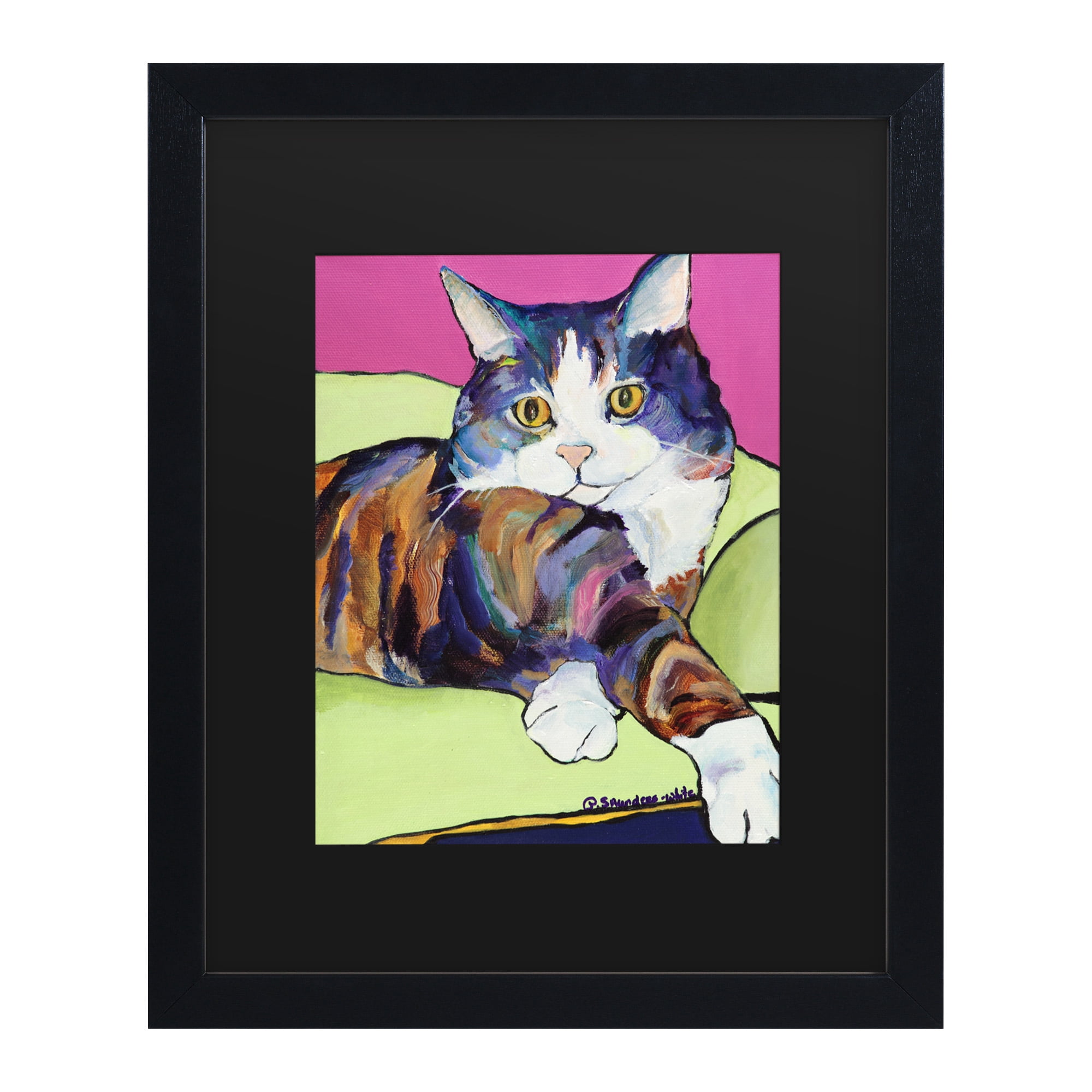 Trademark Fine Art 'Ursula' Canvas Art by Pat Saunders-White
