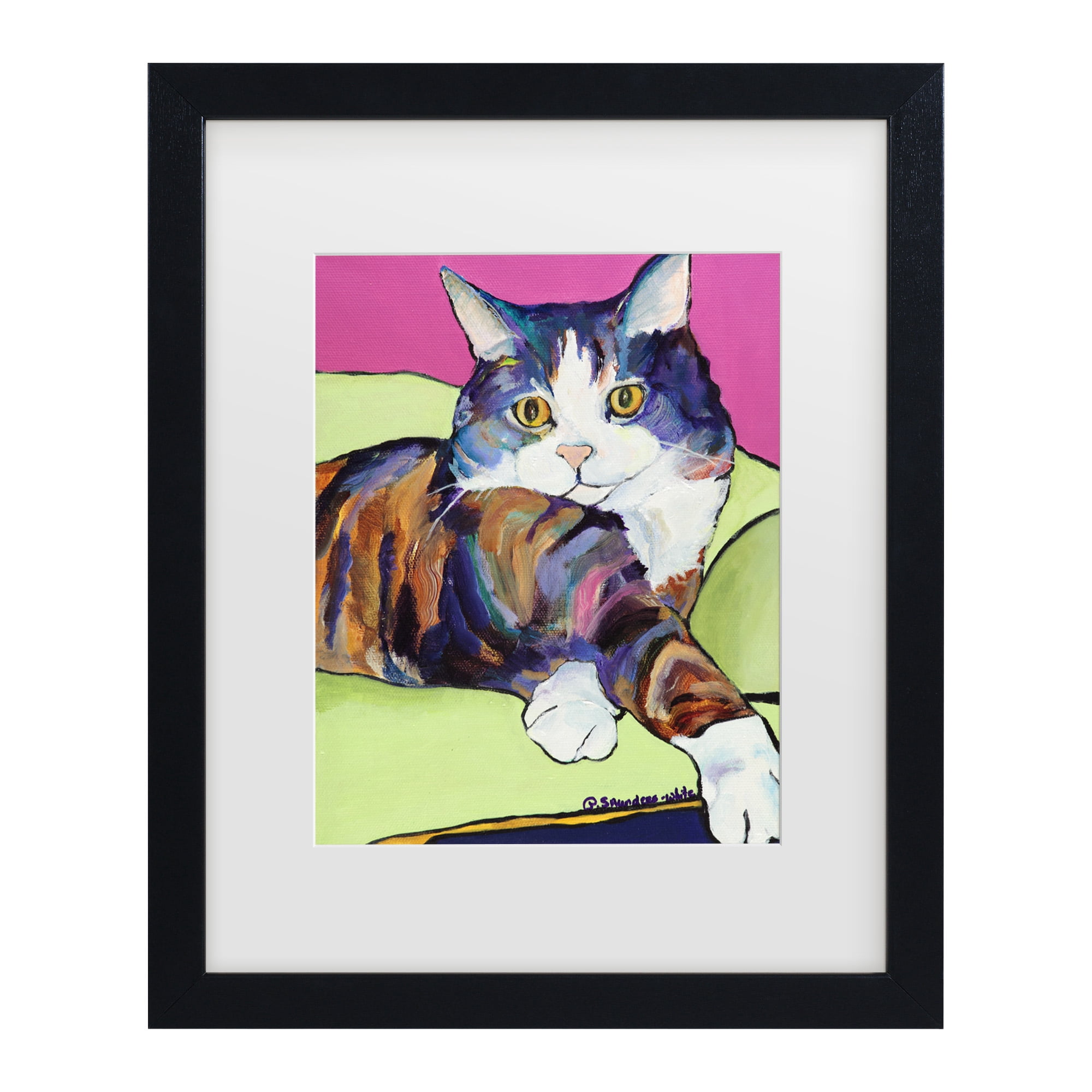 Trademark Fine Art 'Ursula' Canvas Art by Pat Saunders-White