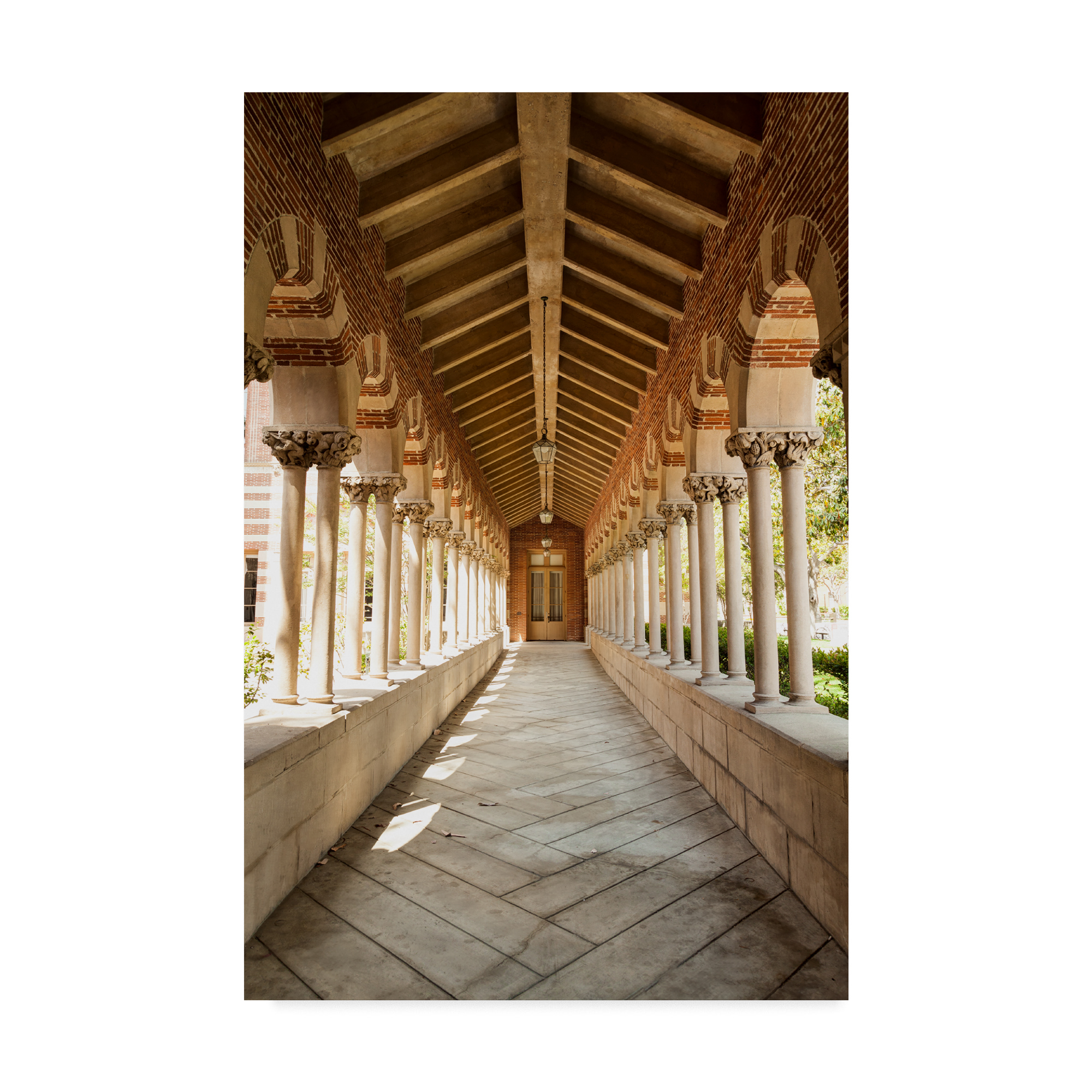 Trademark Fine Art 'Usc Hall Color' Canvas Art by Chris Moyer
