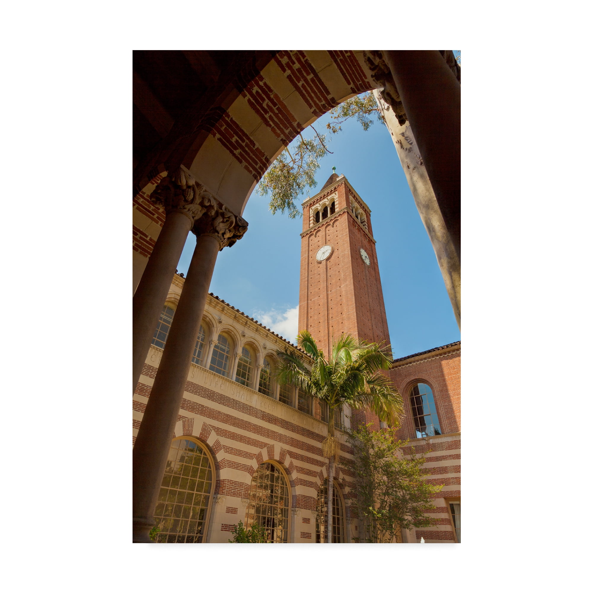 Trademark Fine Art 'Usc Tower' Canvas Art by Chris Moyer