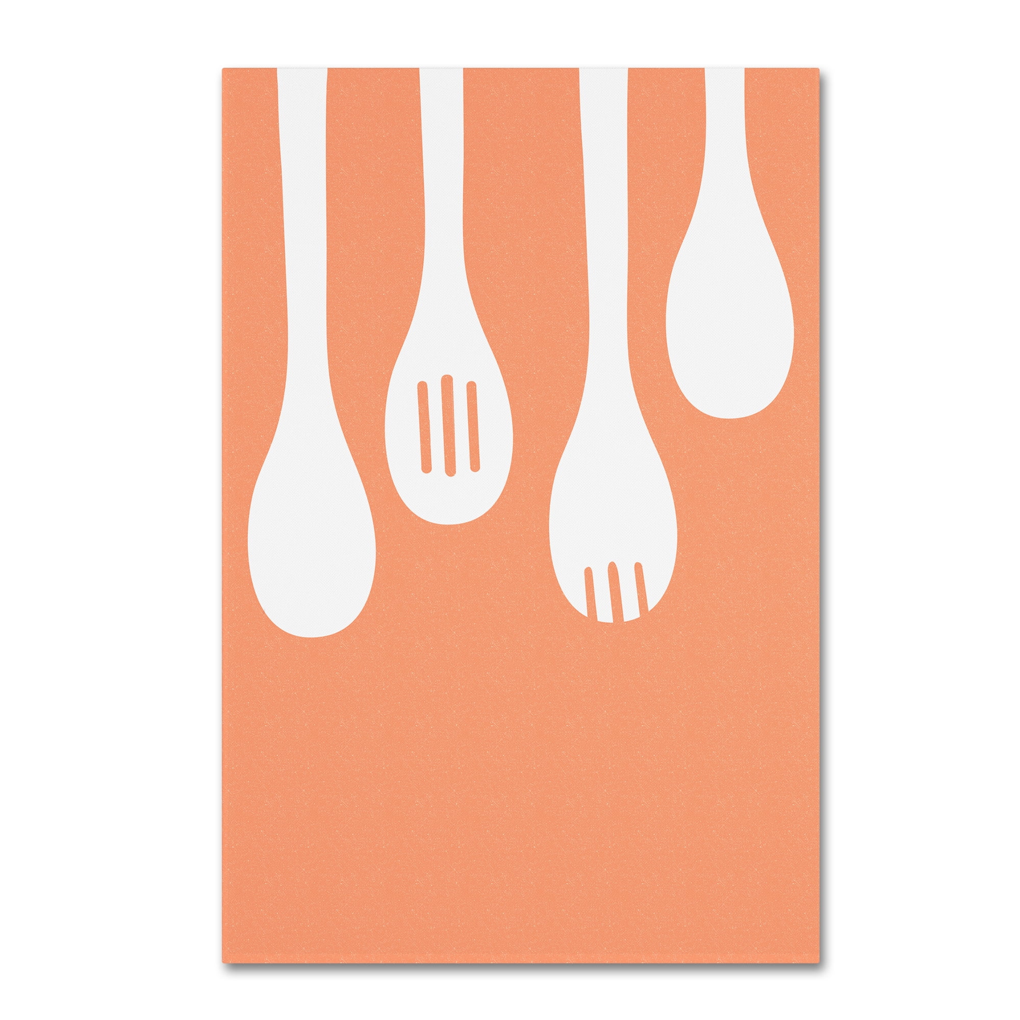 Trademark Fine Art 'Utensil' Canvas Art by Lantern Press