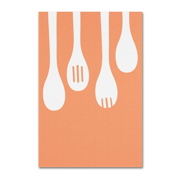 Trademark Fine Art 'Utensil' Canvas Art by Lantern Press